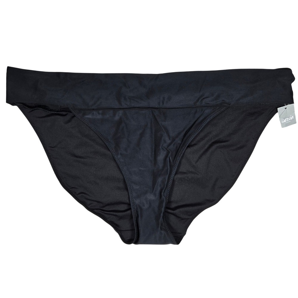Aerie Black Bikini Bottom Swimsuit Beachwear Size XXL‎